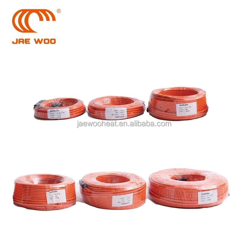 High Quality Floor Heating Cable Home Bathroom Industrial-Modern Design PVC/Rubber/PC 230V/220V Underfloor Heating System