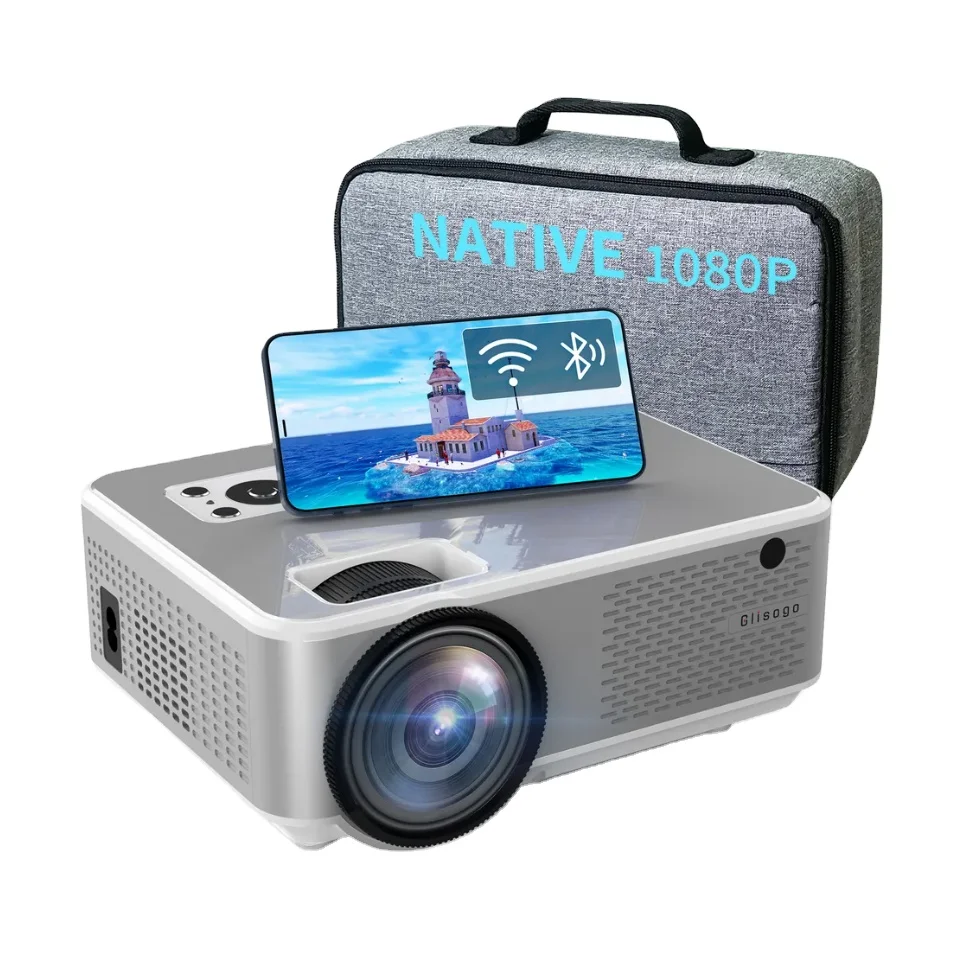 wholesale 1080P Led LCD projector 4K HD Outdoor projector mini smart projector