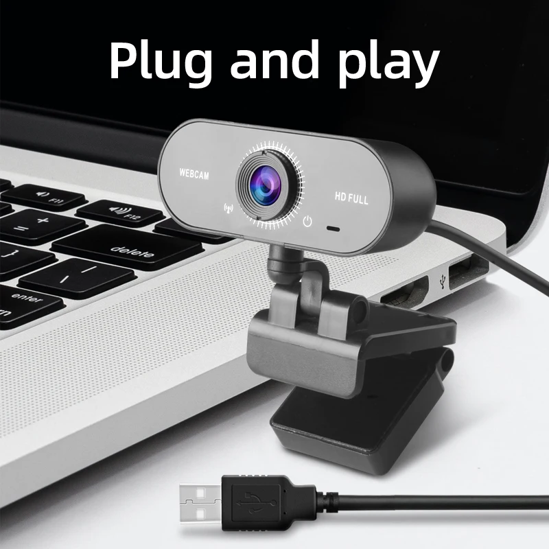  Full HD 1080P Web cam Cover AutoFocus 2K 4K Webcams for Video