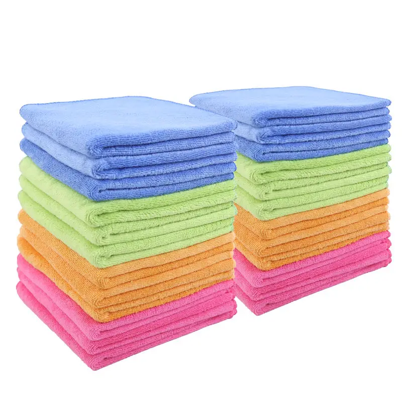 Window Glass Polishing Towel Microfiber Kitchen Towel Clean Car Cloth Absorbent Microfiber Cleaning Cloth For Vehicle