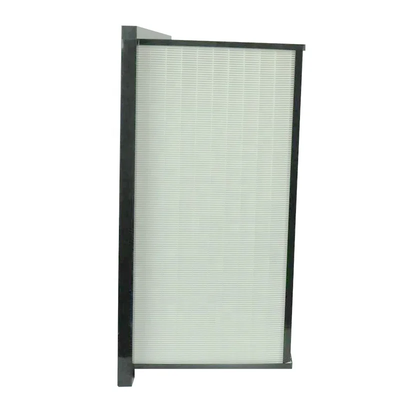 V-type high-efficiency filter large air volume combined plastic frame W-type air cabinet filter for clean room