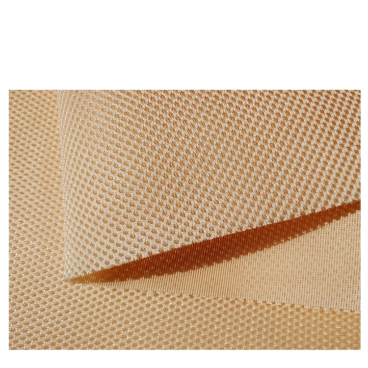 Manufacturing Custom High Quality Mesh Football Jersey Fabric 3D Mesh Fabric Woven Metal Mesh Fabric For Sports Shoes
