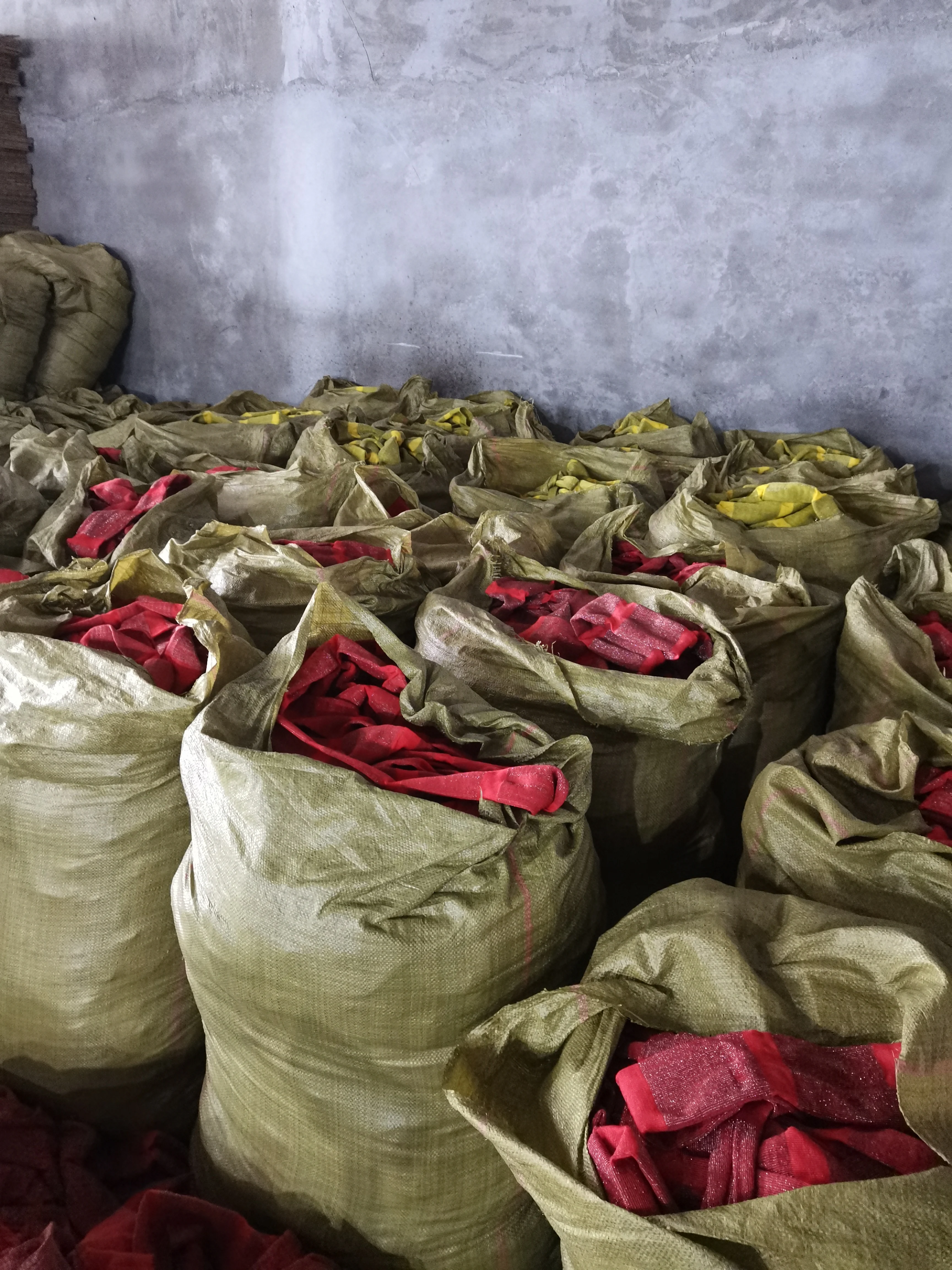 kitchen cleaning wire inside fabric scrub cloth steel wire mesh scallion cloth sponge pad