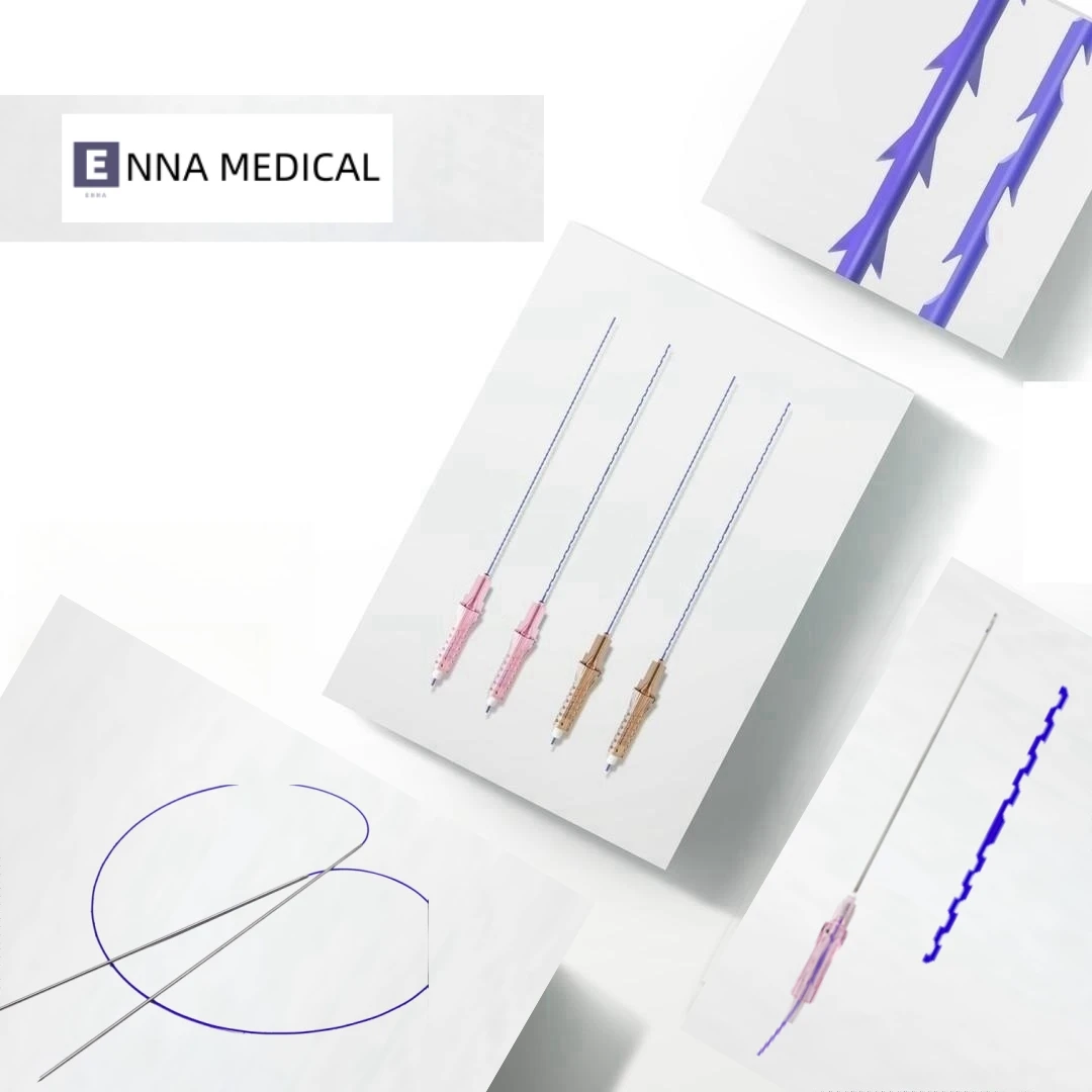 ENNA pdo thread lift korea  3d 4d v line pdo thread for face nose and body use korean collagen facial lifting pdo thread for V