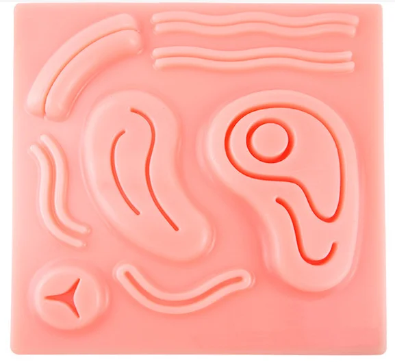 
3D Lifelike Simulator for Training Laparoscope Surgical Suture Skin Kit Model Medical Training Simulators Suture Practice Pad 