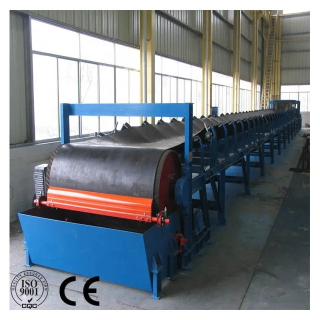 Sand Gravel Mobile Belt Conveyor with Hopper