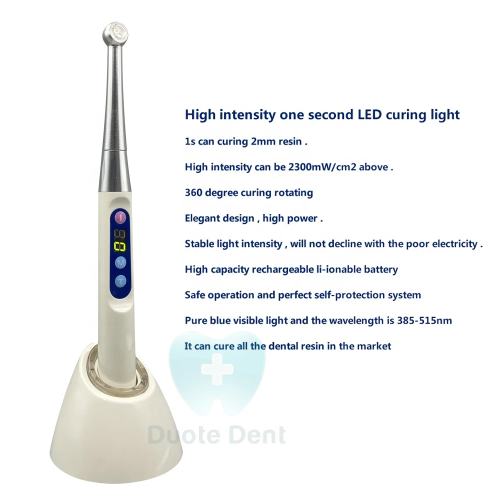 Dental equipment curing light LED cure lamp one second led with caries detection/Light cure adhesive composite orthodontics