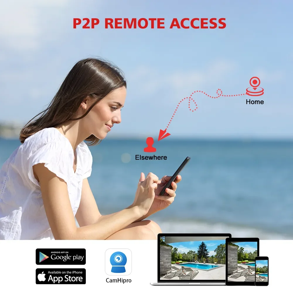 2.8mm-8mm Wide Angle 10X PTZ IP Camera Wifi/4G Sim Card 8MP Audio CCTV Surveillance Smart Home Camera Colorful Night Waterproof