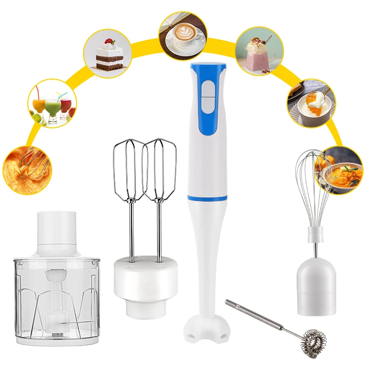 2024 hot sales  household appliances stick blender hand wholesalers blender 600W power two speed hand blender stick