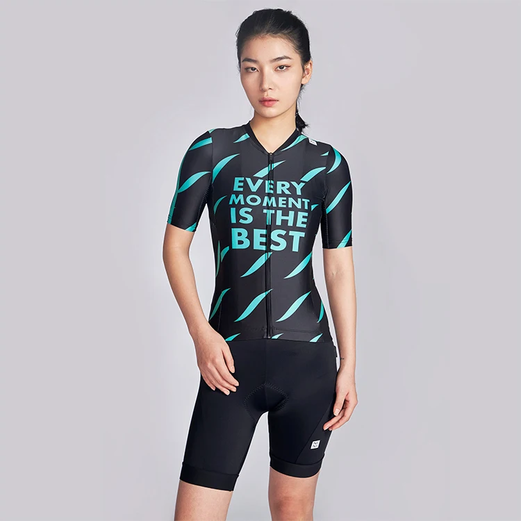 Футболка для велоспорта PRO2 с сублимационным принтом женская дышащая веломайка короткими