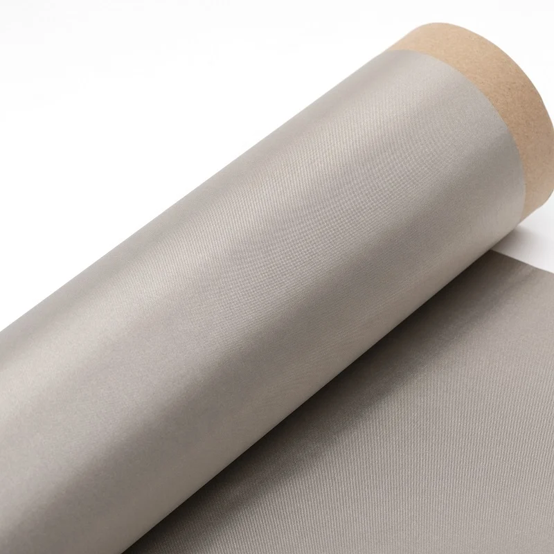 TK-PW-075R 1380MM Plain conductive fabric emi emf emc ems rf rfid shielding radiation protection fabric