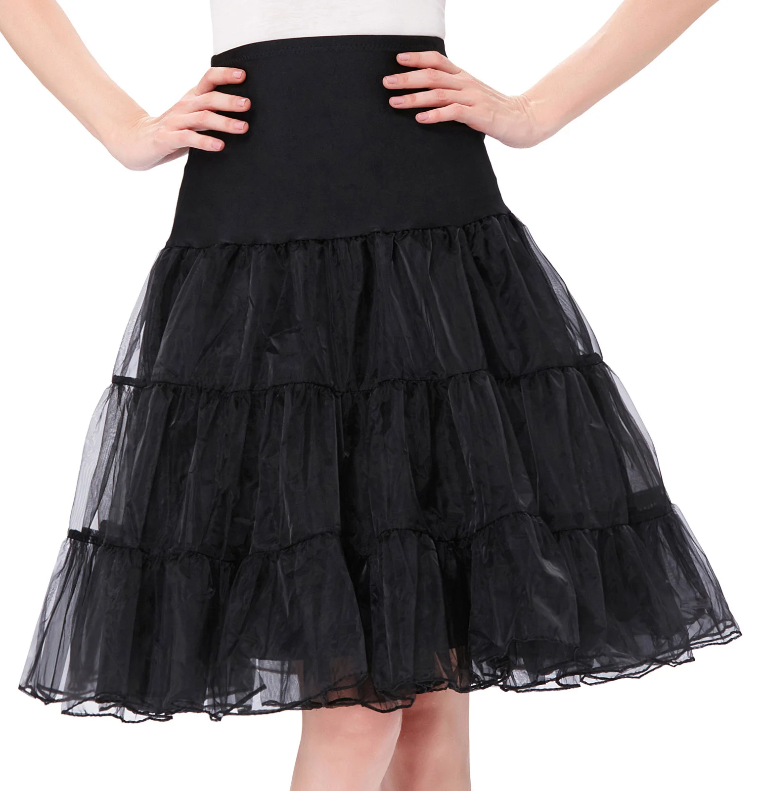 
Grace Karin CL008922 Colourful Women A-line Short Retro Dress Vintage Crinoline Rockabilly Petticoat Underskirt 