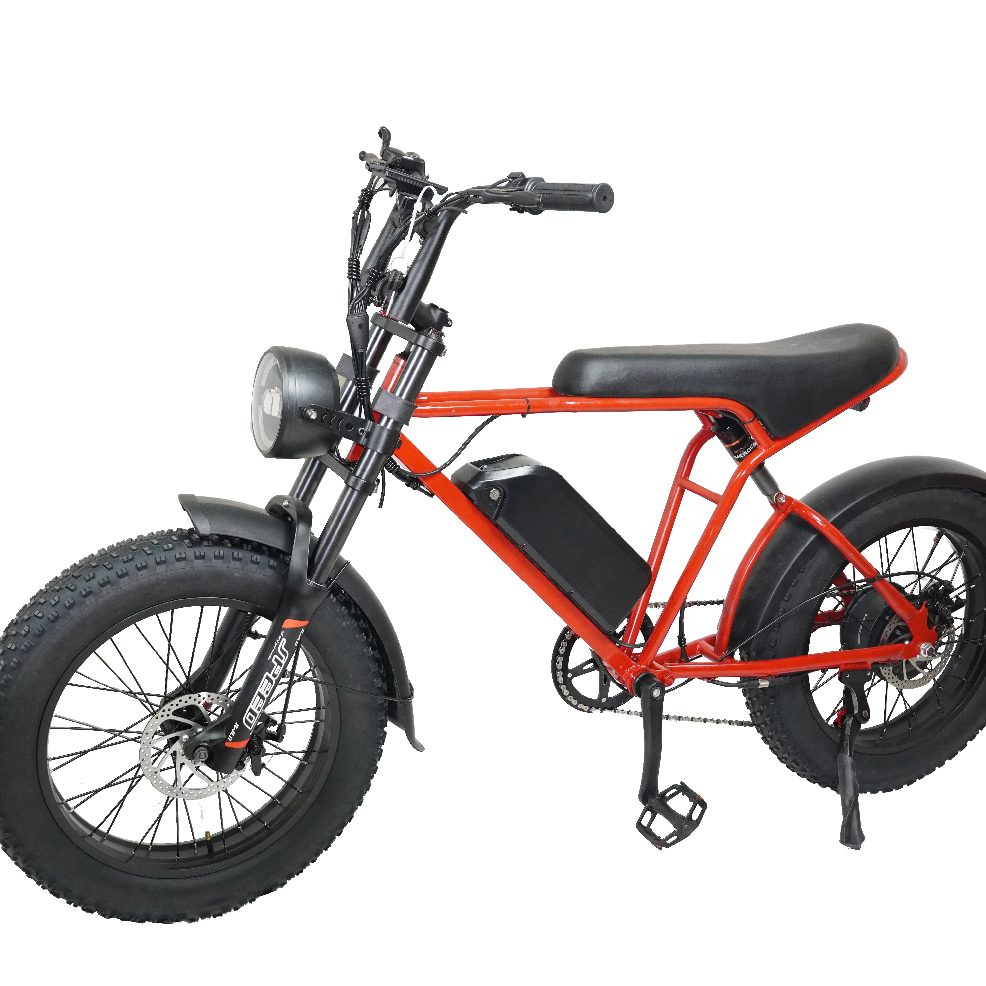 New Arrival disc brake built-in removable battery 20 inch snow fat tire electric dirt bike