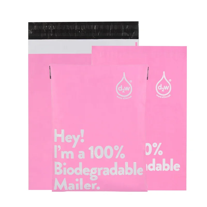 Poly Mailer Envelopes Shipping Supplies Business Courier Bag Pink transport mail bags for clothing