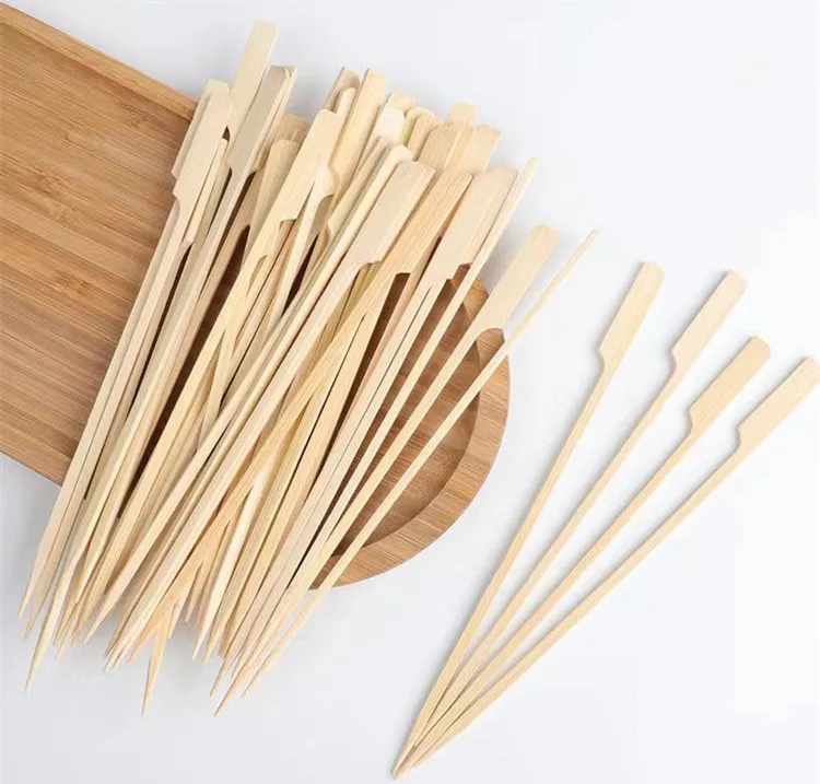 Disposable  Skewer Bamboo Gun-shaped  Food Bamboo Barbecue Sticks