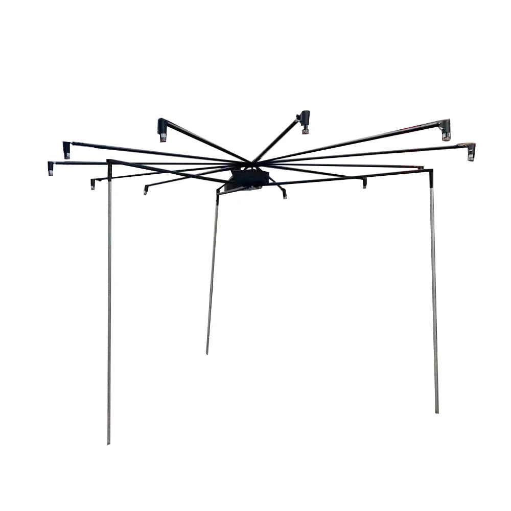 2022 Remote Control Spinning Pyro Indoor Cold Decoration New Wedding Big Circle 360 Degree Rotate Fireworks Firing System