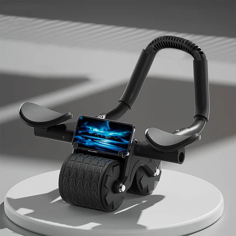 Home gym Abdominal fitness equipment Home Use Sports With Knee Pad Training Equipment Exercises ABS Roller Wheel Core Sliders