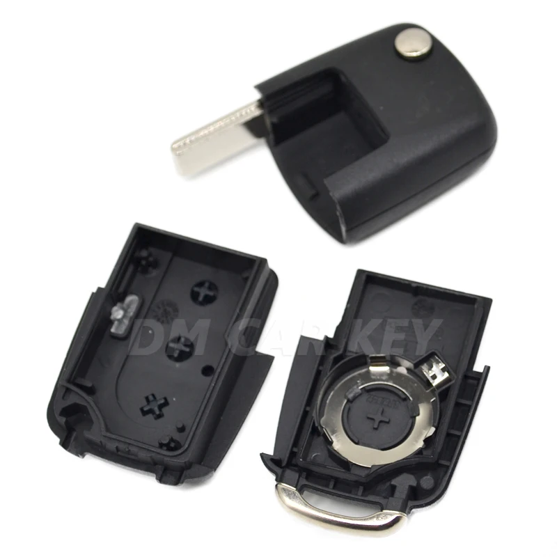 Folding remote car key shell Hosing Cover 2/3/4buttons for VW Volkswagen Passat Polo Jetta Touran Bora Golf Sharan flip key repl