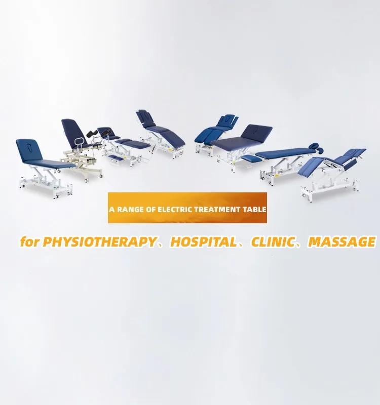 Rehabilitation Equipment Physical Therapy Bed Electric Physiotherapy Massage Bed Wellness Chiropractic Portable Table
