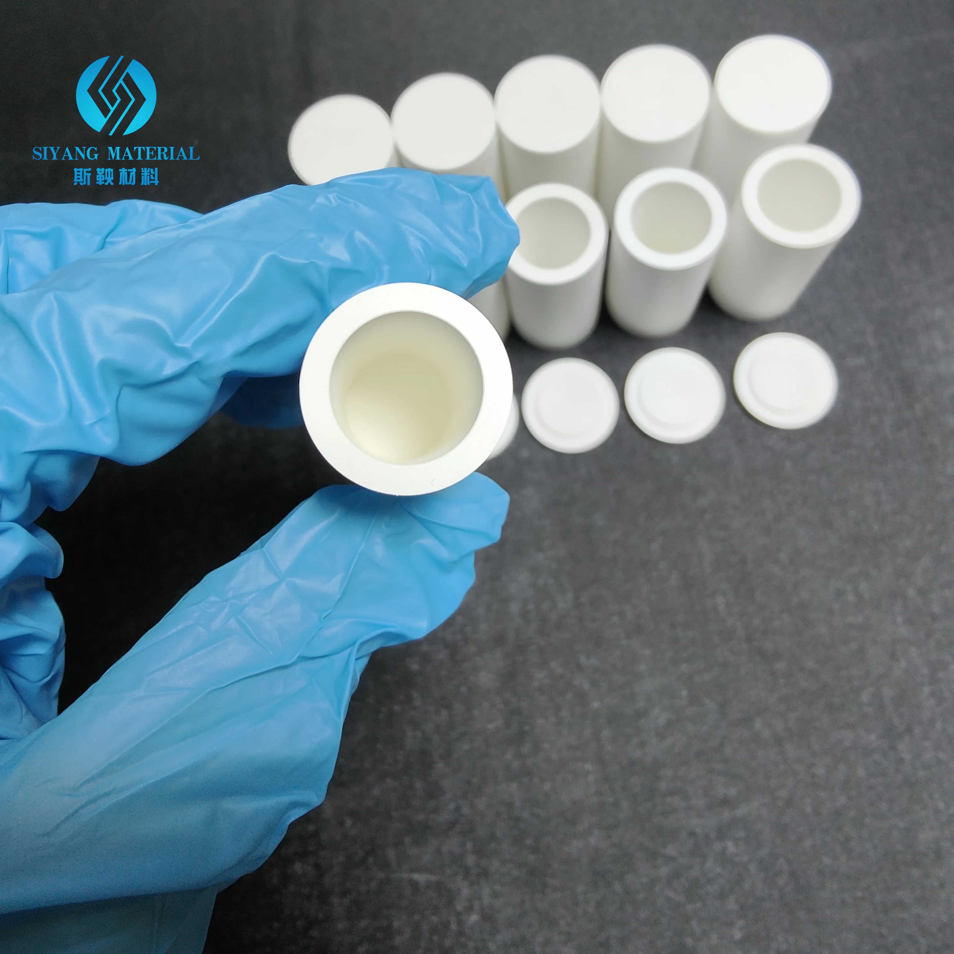 bn Processing customized high temperature resistant cubic boron nitride crucibles smelting crucible boron nitride ceramics