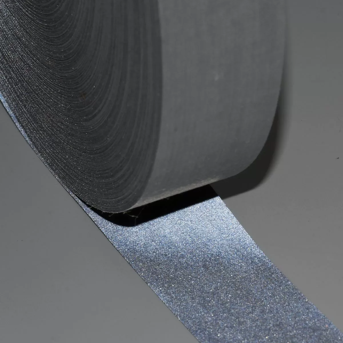 China Factory High Visibility Cinta Reflectiva Safety Sew On Reflective TC Fabric Material Tape for Clothing