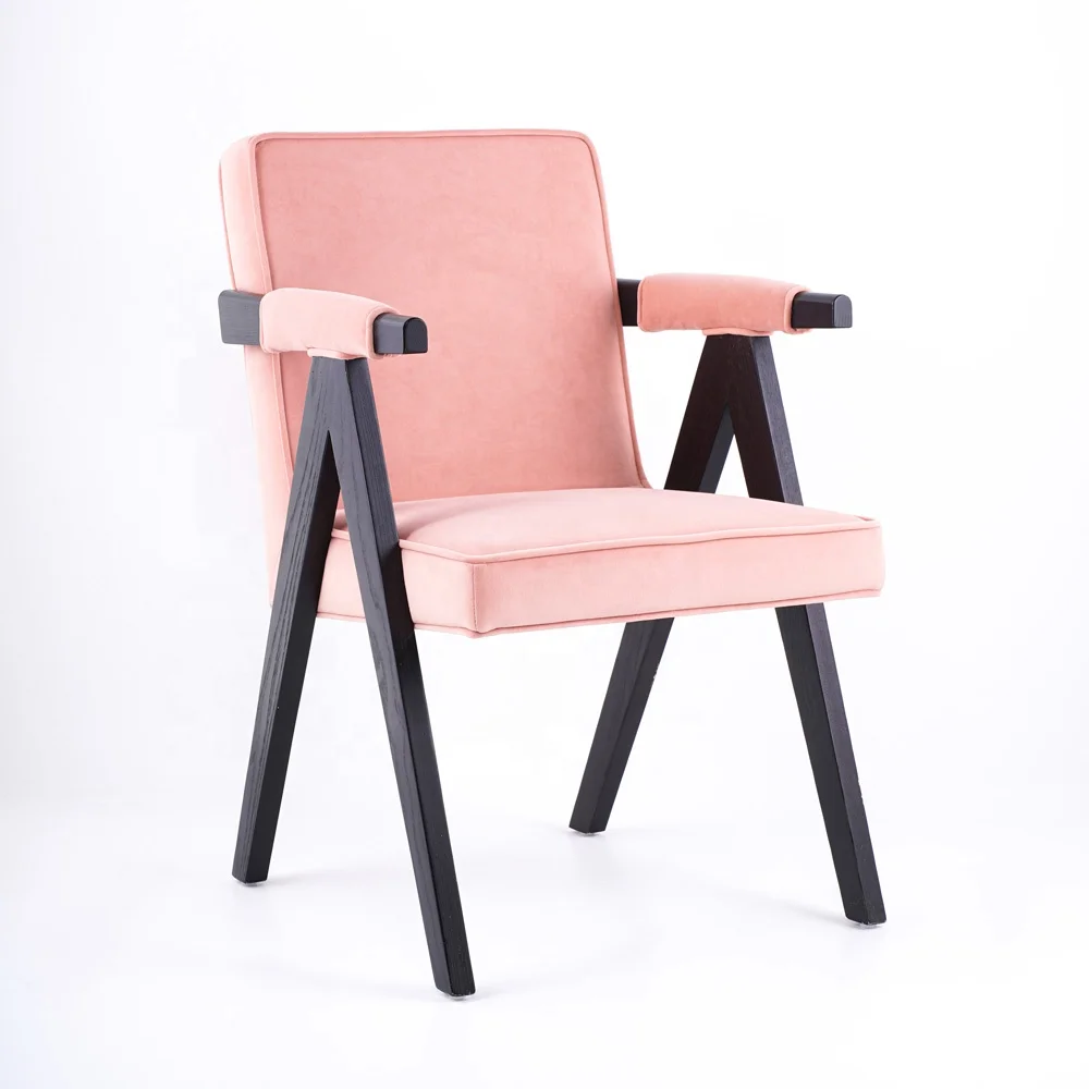 American Simple Solid Wood Dining Chair Customizable Restaurant Hotel Furniture Direct from Factory for Kitchen Apartment Use