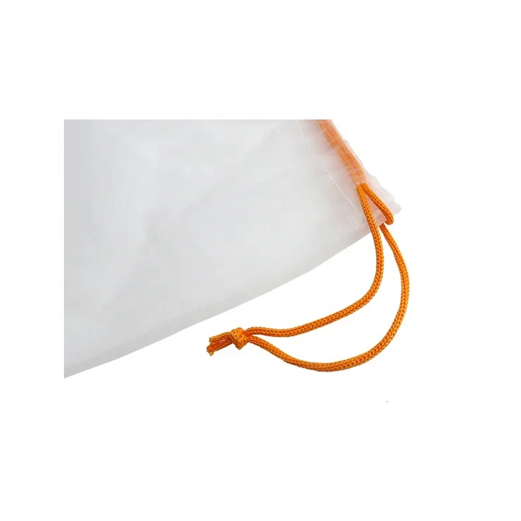 OEM/ODM Custom Logo Shopping Packaging Net Food Grade Mesh Bag For Fruit Vegetable Storage