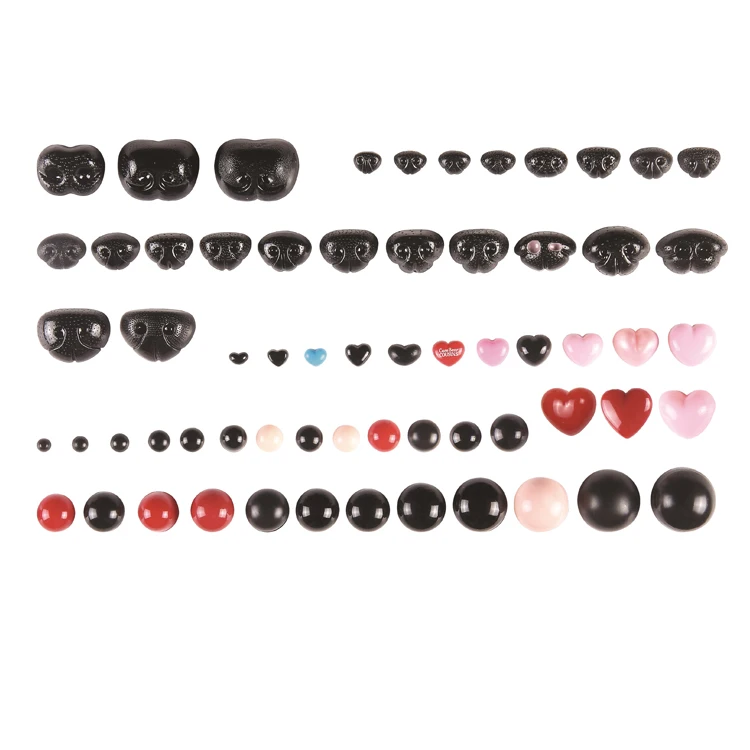 Four Square Pock Nose Doll Accessories Animal Nose Plastic Craft Nose