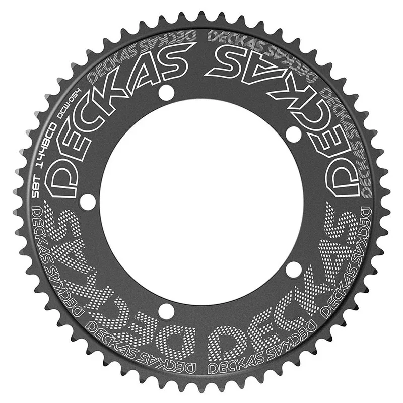 Deckas Single Speed Chainring 144BCD 44/46/48/50/52/54/56/58T Chain Ring for TMB Bike