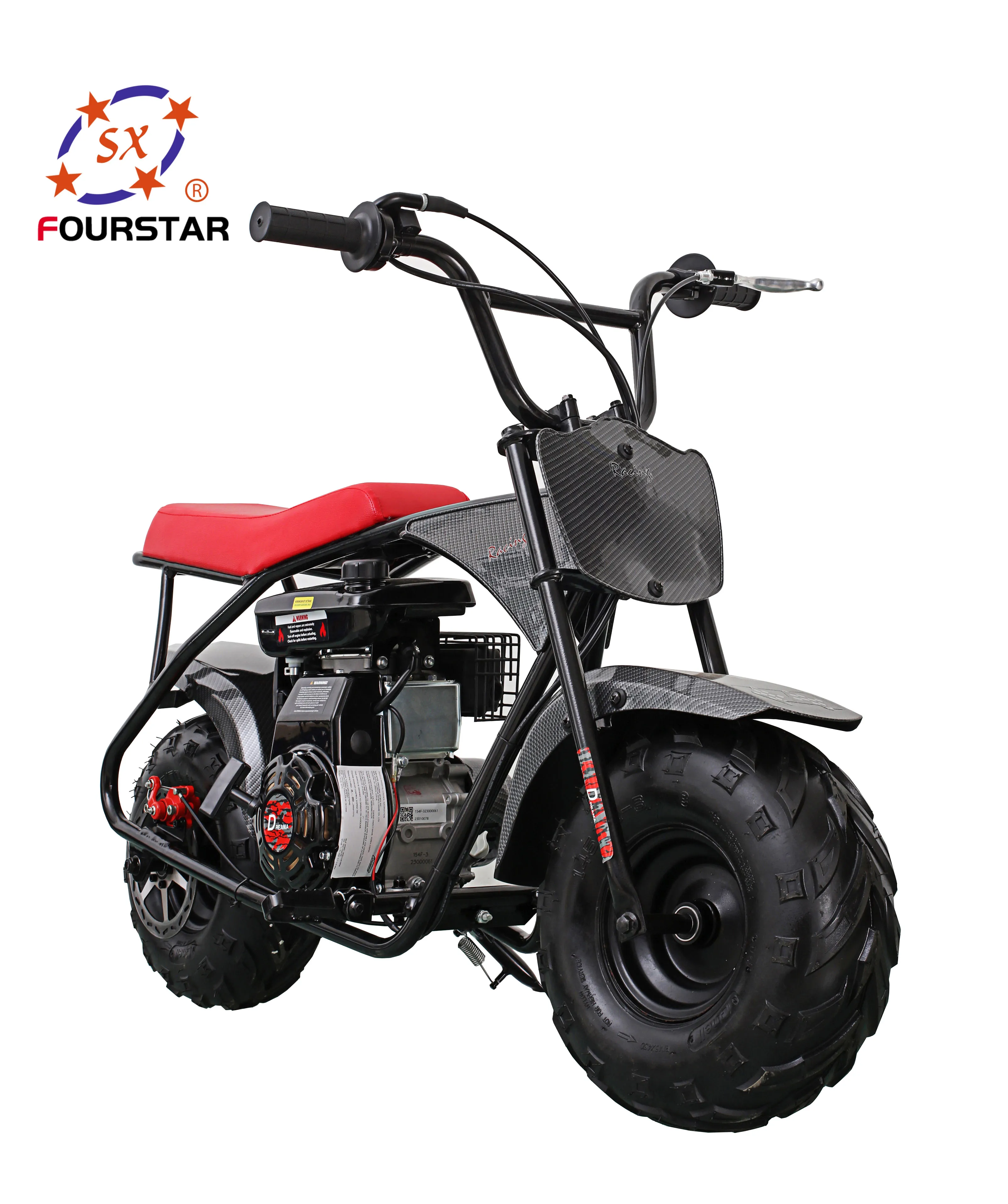 Новый тип мотоцикла 100cc бензиновый 4-тактный мотоцикл с внедорожными шинами