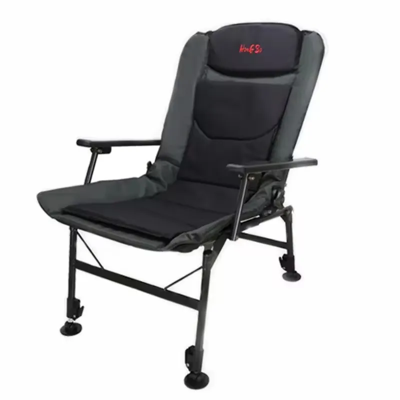 OEM Professional carp fishing tackle outdoor lounge leisure chair comfortable Folding Carp fishing bed chair