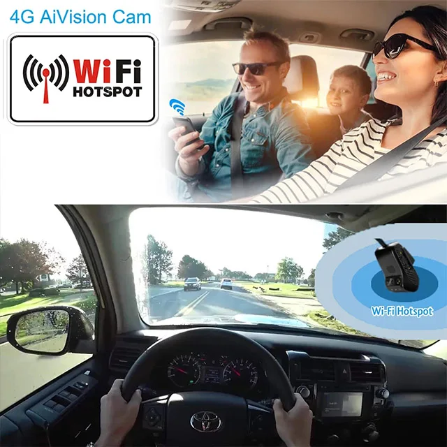  Автомобильная камера JC400P 4G с двумя камерами видеорегистратор GPS отслеживанием живого видео Wi-Fi удаленным мониторингом