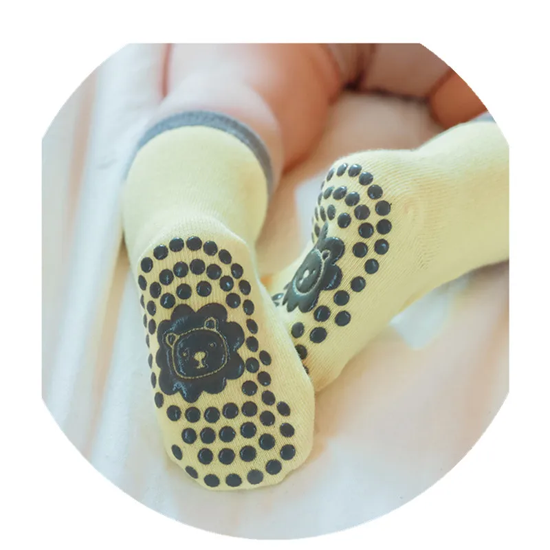 Baby socks fall winter anti slip floor socks walking learning sock for kids