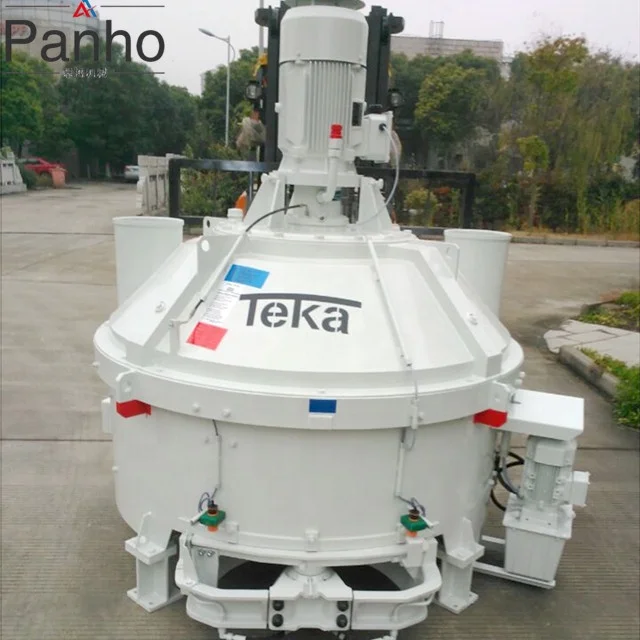 800KGS High performance Germany brand Teka planetary concrete mixer for refractory material and UHPC