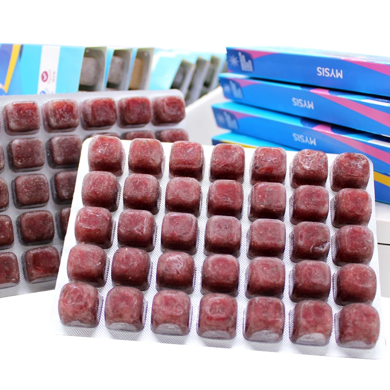 Frozen bloodworm Frozen red worm Flowerhorn fish food