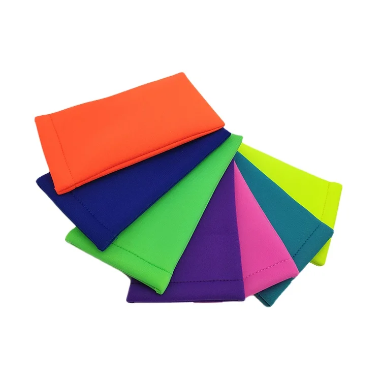 China Low MOQ Competitive Price Hot Selling Case Customized Color Neoprene Bag Sewing Eyeglasses Pouch Sunglasses Bag