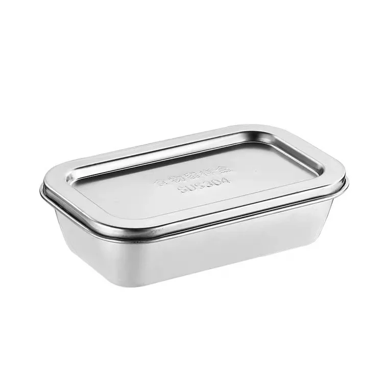 Заводской Ланч-бокс Bento Sus 304 контейнер для еды из нержавеющей стали с крышкой металлический хранения кимчи
