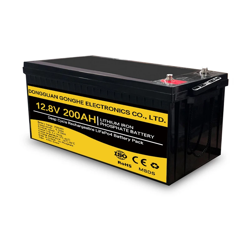 lithium 12v 100Ah 200ah rechargeable deep cycle battery 12v 200ah lithium batteries for solar system