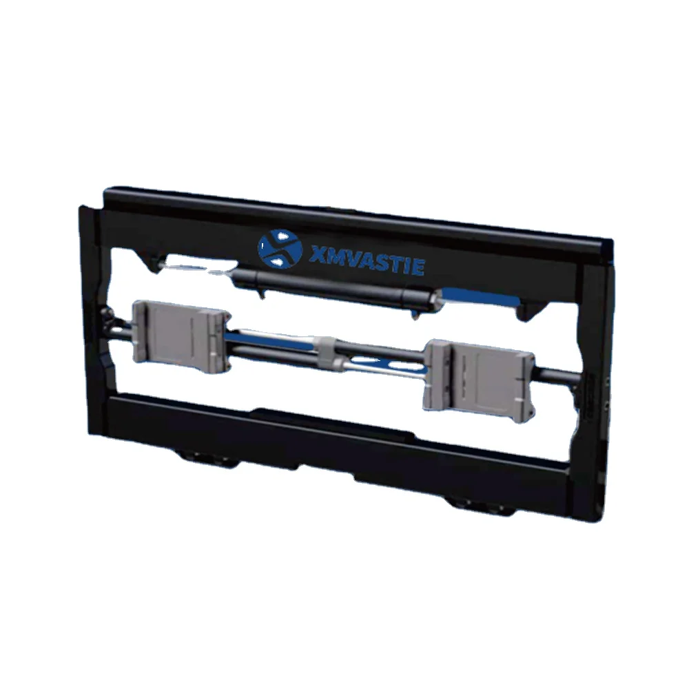 Forklift Hydraulic apparatus fork positioner with different sizes and loads forklift attachment with fork positioner