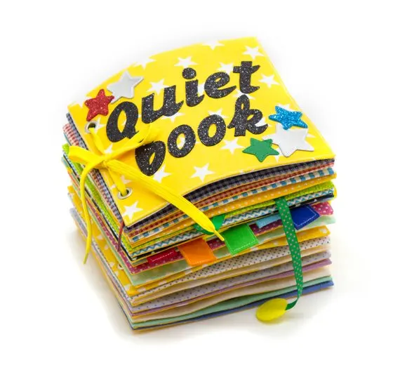 По индивидуальному заказу Войлок activity Тихая книга фетра Детские Тихая книга для ребенка