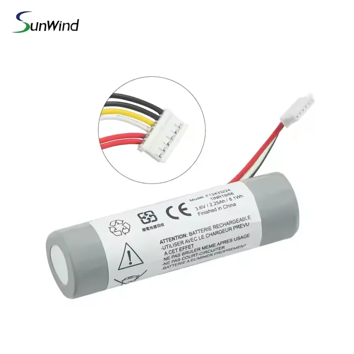 3.6V 2250 mAh Payment Terminal Battery Move2600 18650 Lithium Battery for Ingenico Move 2600 F12433224 SWLPB POS Terminal