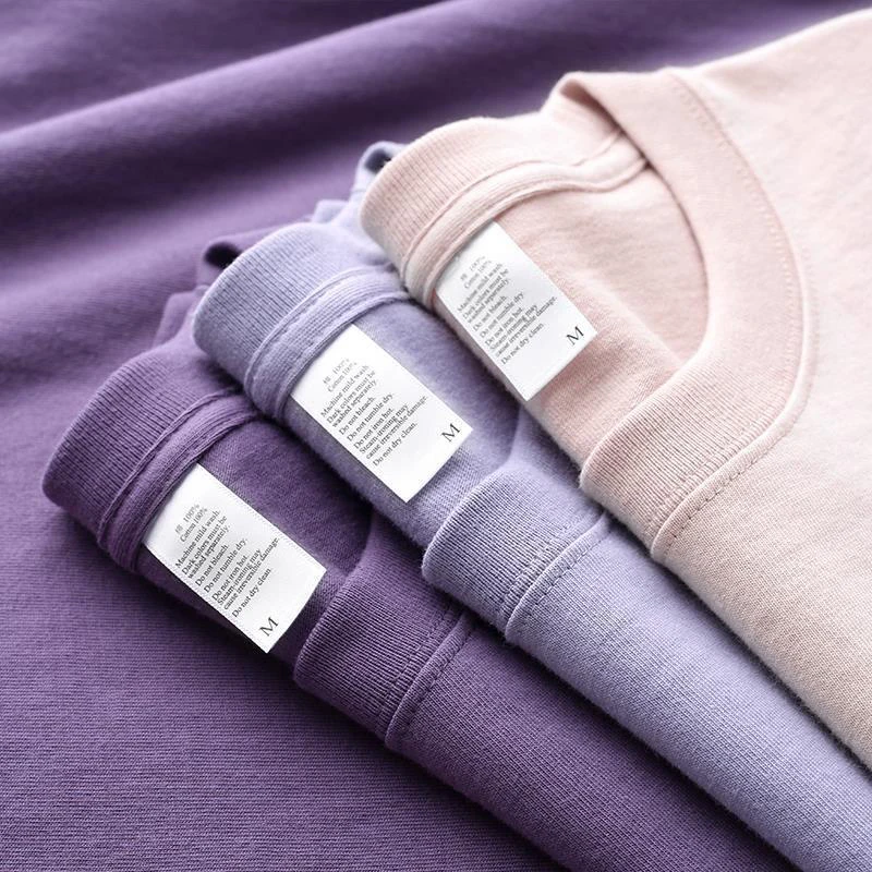 heavy gsm 100% Cotton High Quality T-Shirt Silk Screen Printed Custom Tshirts Embroidery custom Label Printing T Shirt for men