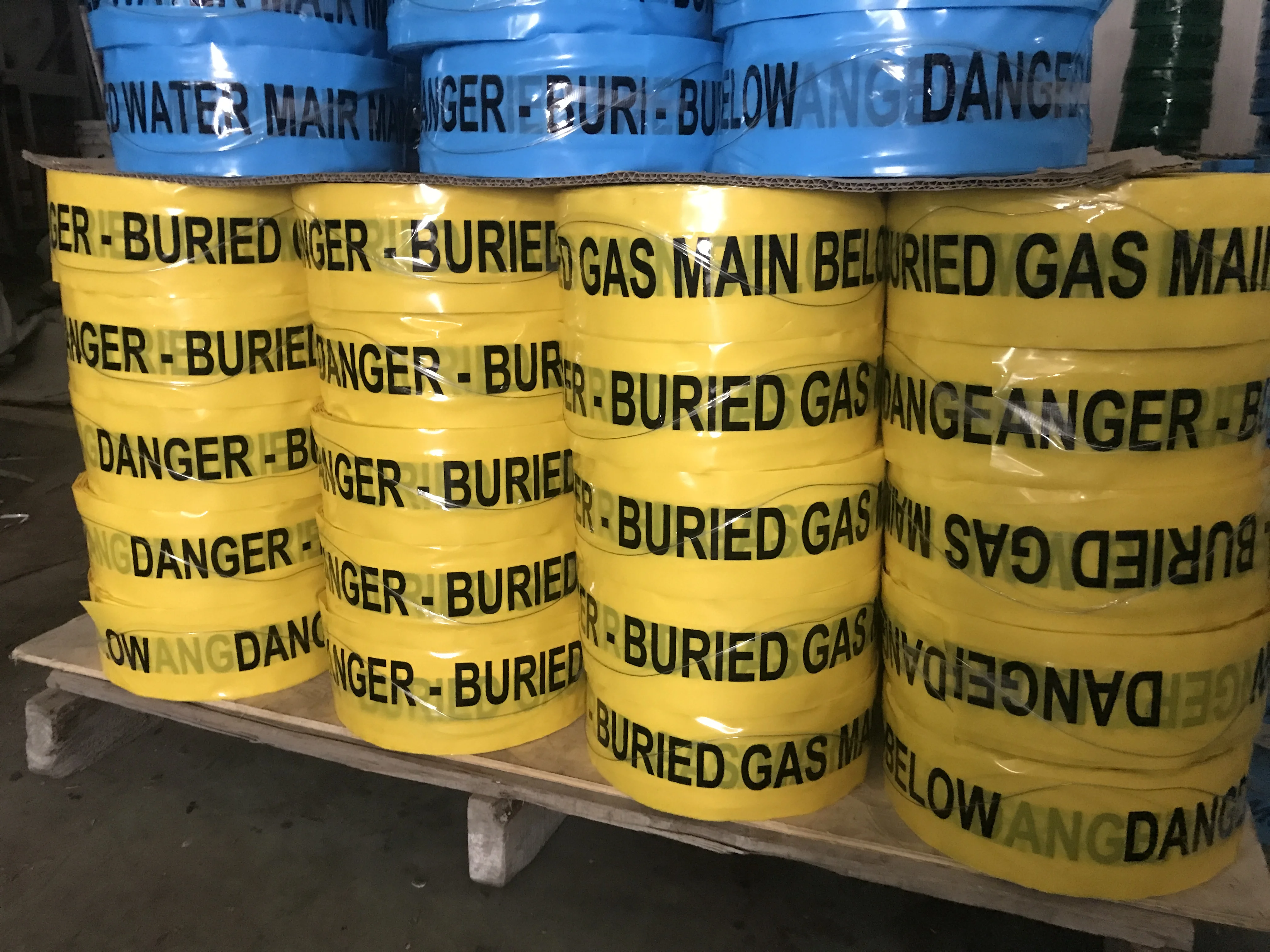 Hot sale Custom Underground detectable tracer tape Waterproof stainless steel tracer tape,