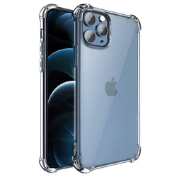 For Iphone 13 Case Shockproof,1.5mm Thin Transparent Crystal Clear Tpu Bumper Phone Case Back Cover For iPhone 11 12 14 Pro Max