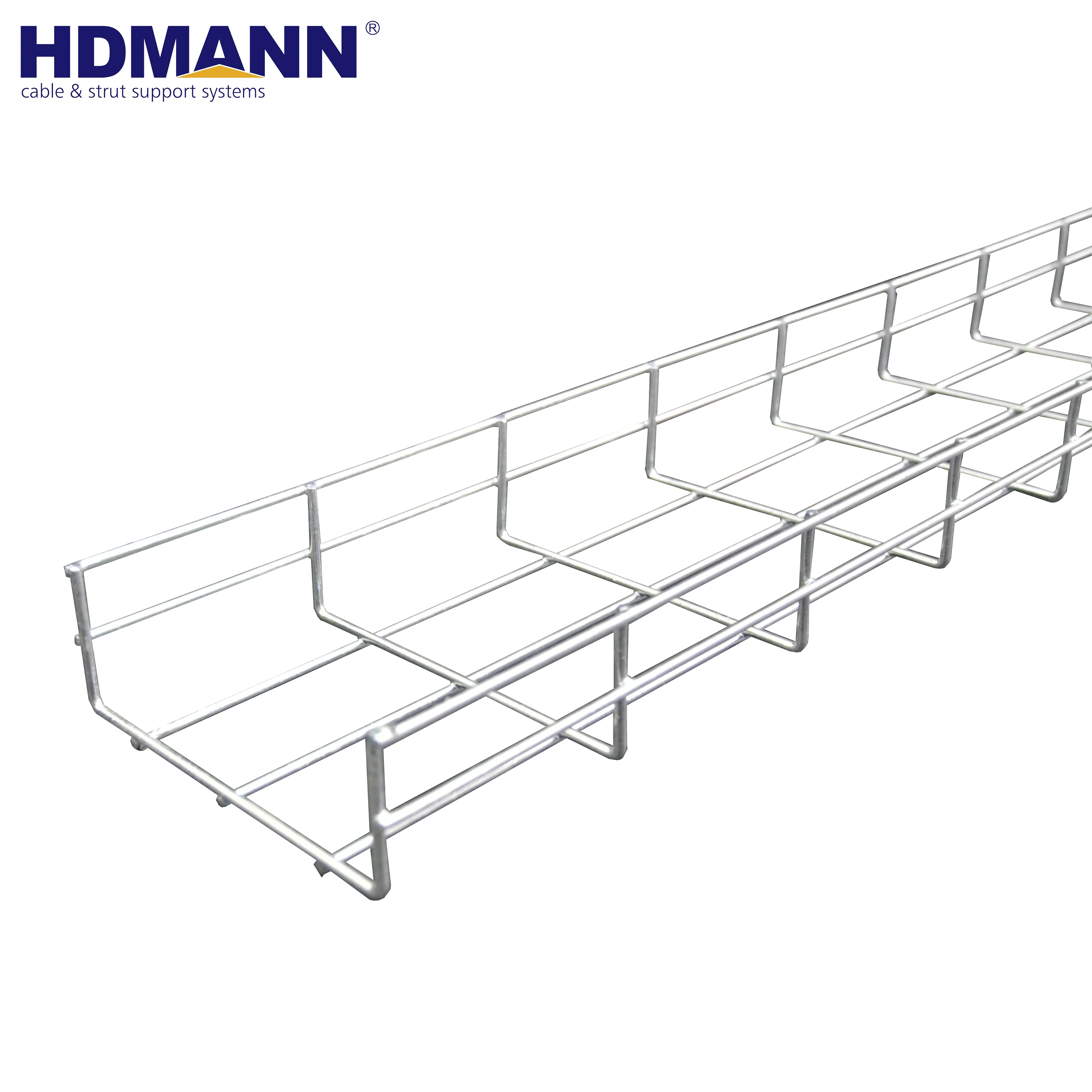  Hdmann Гальванизированный Электрический гибкий сетчатый кабельный лоток от