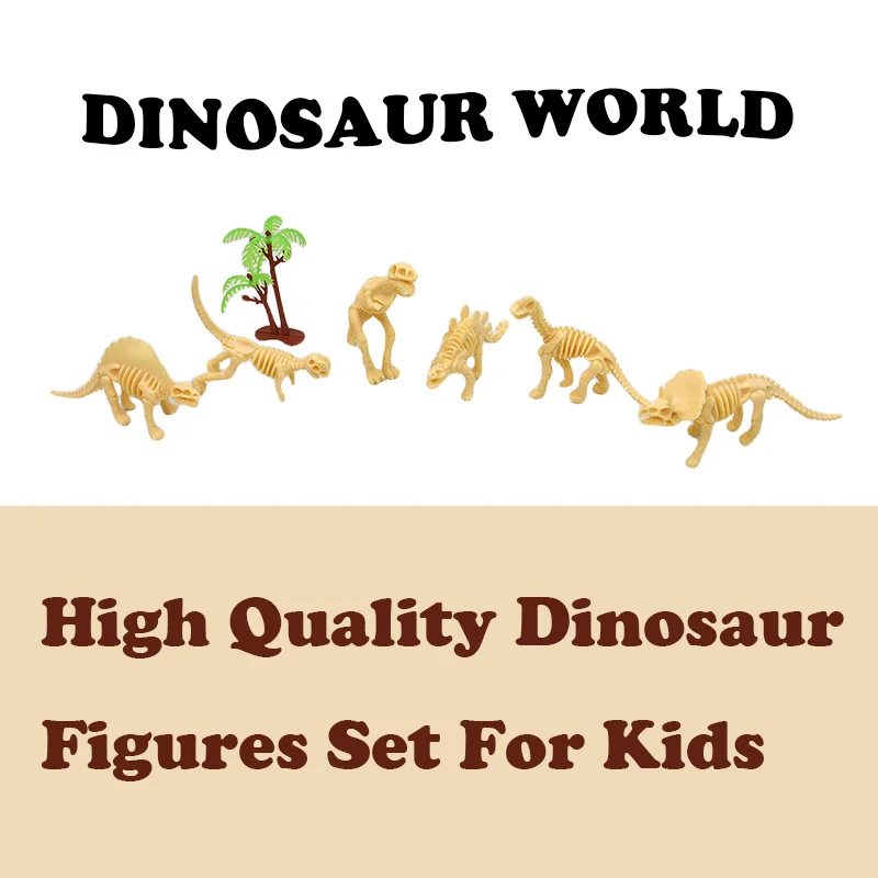 Dinosaurs Mold Plastic Cube Inflatable Bounce Animal Jump Horse China Baby Educational Craft Dozen Dinosaur Egg Puzzle Kid Toy