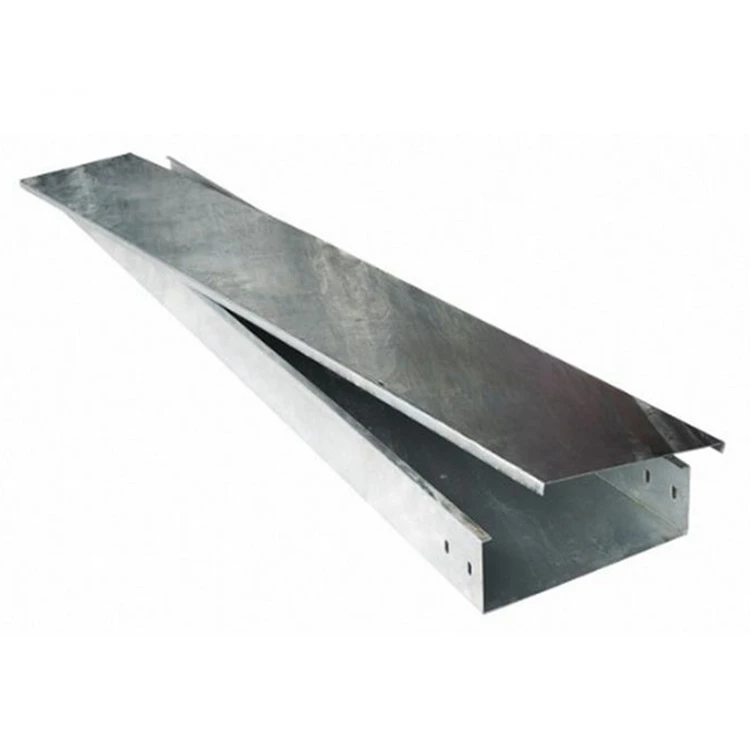 Factory Custom Galvanized Tray Under Desk Cable Management Tray Cable Trunking In Wiring Ducts