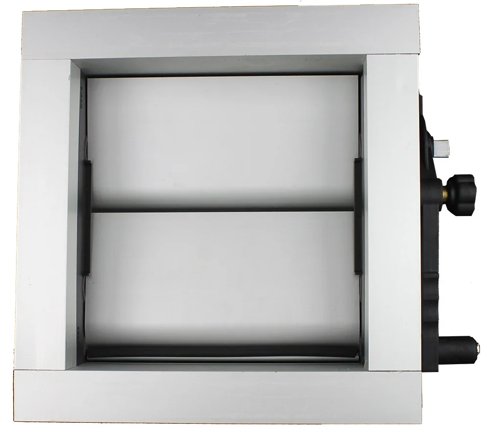Air conditioner air supply opposed blade damper air diffuser