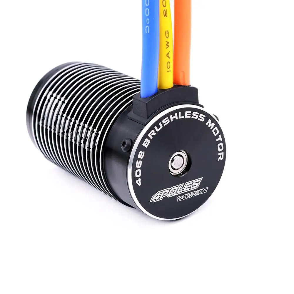 Бессенсорный бесщеточный двигатель RC 2650kv 18v RPM 50000 4068 для радиоуправляемых автомобилей масштаба 1:8