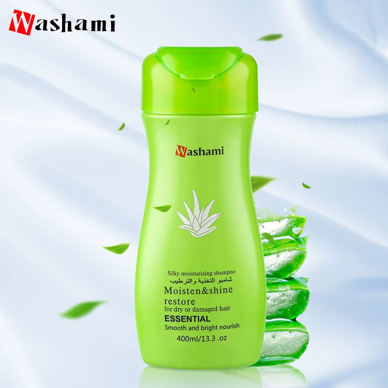 
 Эссенция алоэ вера, Восстанавливающий и гладкий шампунь для поврежденных волос  